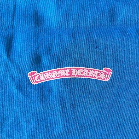 Chrome Hearts Scroll Tee Pocket Tee NEW - Picture 6 of 8